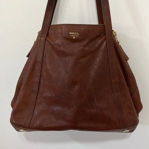 Leather Fossil Bag